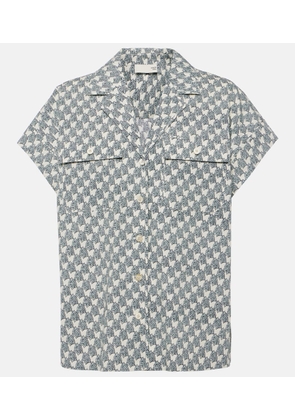 Tory Burch Printed cotton poplin shirt