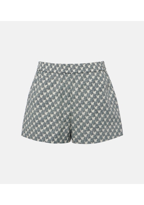 Tory Burch Cotton-blend poplin shorts