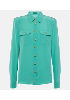 Balmain Silk Crepe de Chine shirt