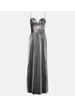 Rebecca Vallance Lumi pleated gown