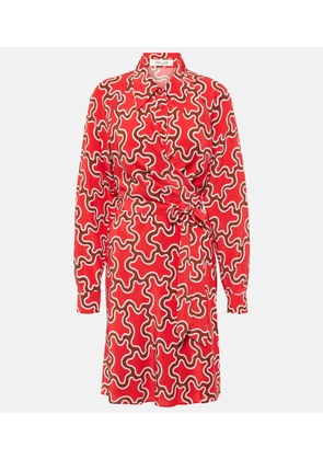 Diane von Furstenberg Sophie printed jersey minidress