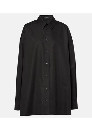 Wardrobe.NYC Oversized cotton shirtdress