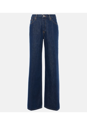 Re/Done Palazzo mid-rise wide-leg jeans