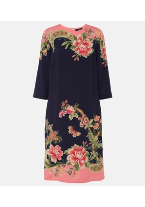 Etro Floral shift dress