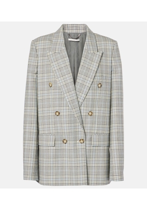 Stella McCartney Prince of Wales check wool blazer