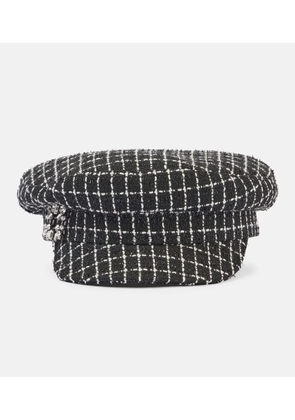 Roger Vivier Embellished newsboy cap