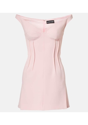 David Koma Off-shoulder minidress