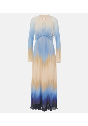 Simkhai Calina pleated midi dress