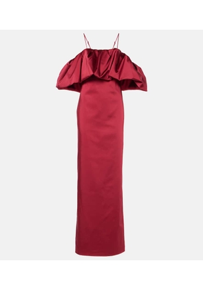 Simkhai Dorina ruffled gown