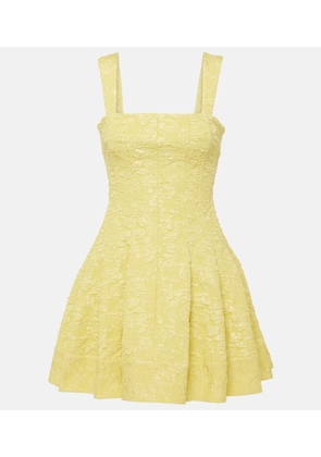 Simkhai Jovie jacquard minidress