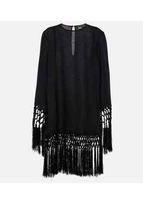 Taller Marmo Murray linen shift dress