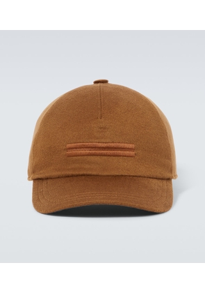 Zegna Cashmere baseball cap