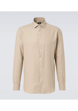 Zegna Cotton and cashmere shirt