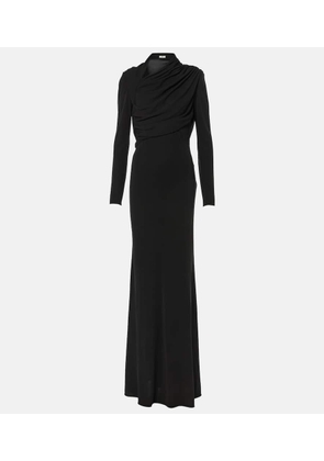 Fforme Joy pleated jersey maxi dress