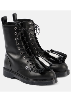 JW Anderson Leather combat boots