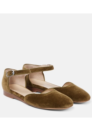 Le Monde Beryl Velvet flats