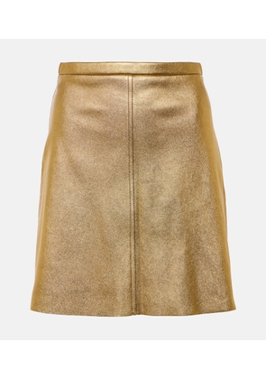 Stouls Lucie 22 leather miniskirt