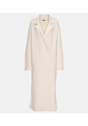 Joseph Ribbed-knit wool-blend coat
