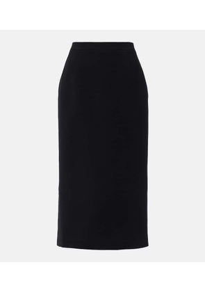 Alessandra Rich Wool midi skirt