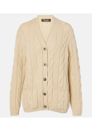 Loro Piana Napier cashmere cardigan
