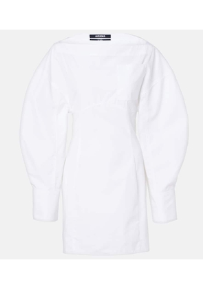 Jacquemus La Robe Chemise Casaco cotton minidress