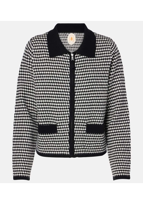 Jardin des Orangers Wool and cashmere cardigan