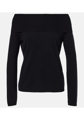 Jardin des Orangers Off-shoulder cashmere sweater