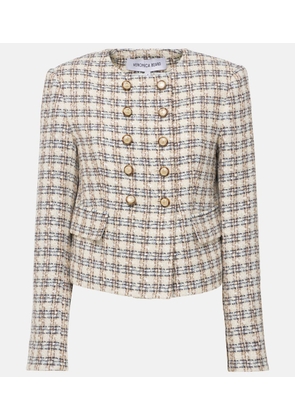 Veronica Beard Bentley checked tweed jacket