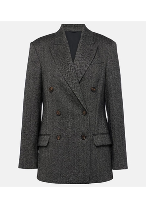 Brunello Cucinelli Wool-blend blazer