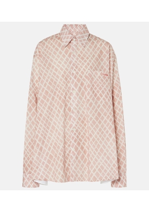 Marni Checked cotton poplin shirt