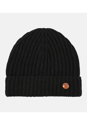 God's True Cashmere Molly Hogan ribbed-knit cashmere beanie
