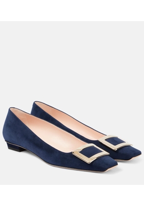 Roger Vivier Belle Vivier 25 suede pumps