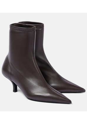 Toteme Leather sock boots