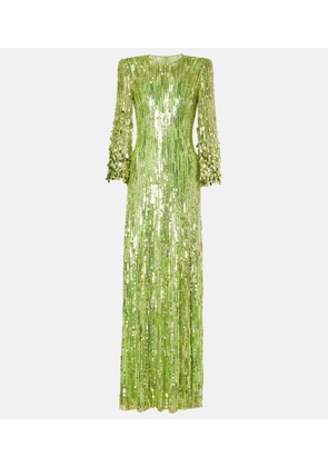 Jenny Packham Nymph sequined gown