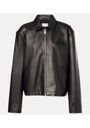 Magda Butrym Oversized leather jacket