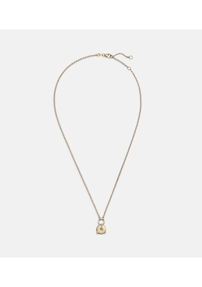 FoundRae Arrow 18kt gold chain necklace with diamonds