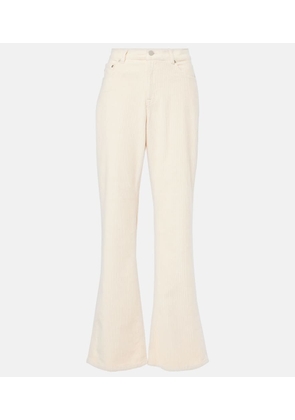 AG Jeans Padua mid-rise cotton corduroy flared jeans