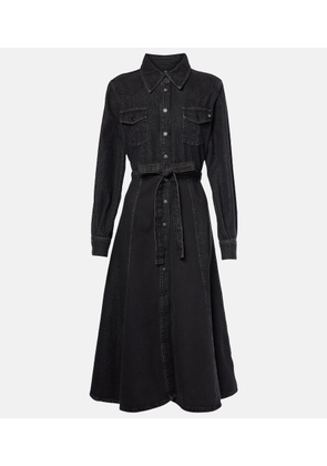 AG Jeans Marseille denim shirt dress