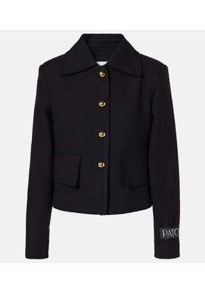 Patou Wool and cotton-blend jacket