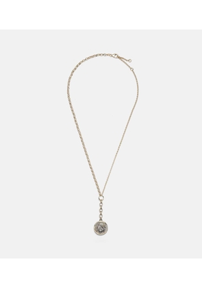 FoundRae Resilience Medium 18kt gold chain necklace with diamonds