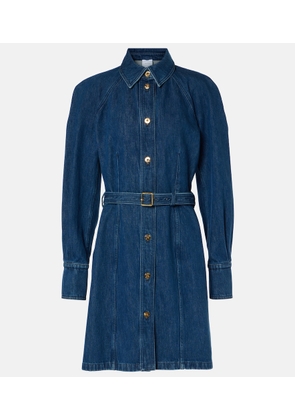 Patou Denim shirt dress