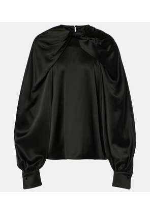 Max Mara Key silk top