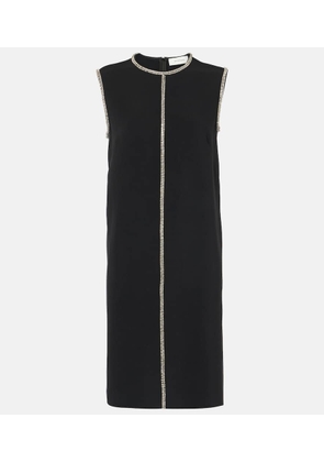 Sportmax Earry embellished cady minidress