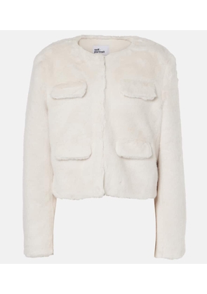 Self-Portrait Faux shearling jacket