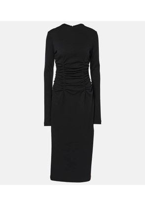 Sportmax Acline wool and cotton-blend maxi dress