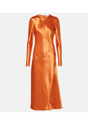 Max Mara Elogio satin maxi dress