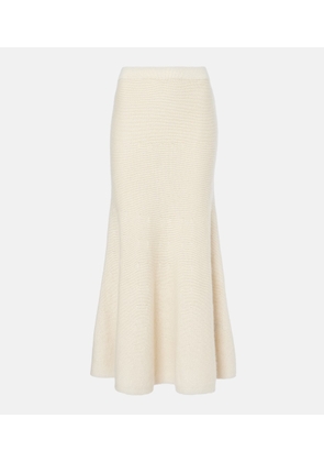 Gabriela Hearst Manni knitted cashmere maxi skirt