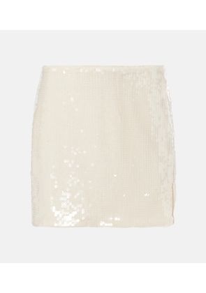 Rotate Sequined miniskirt