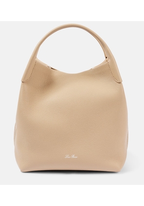 Loro Piana Bale Large leather shoulder bag