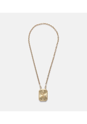 Marie Lichtenberg Thinking of You 18kt gold pendant necklace with diamonds